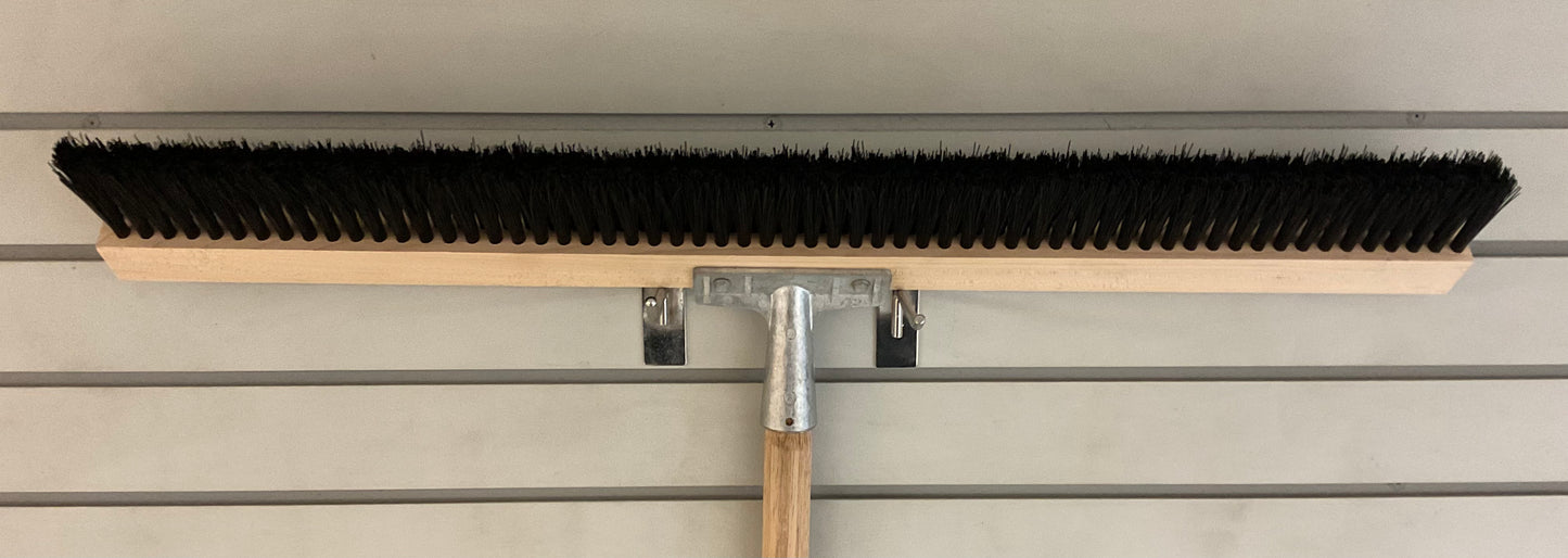 30" woodblock brush w handle