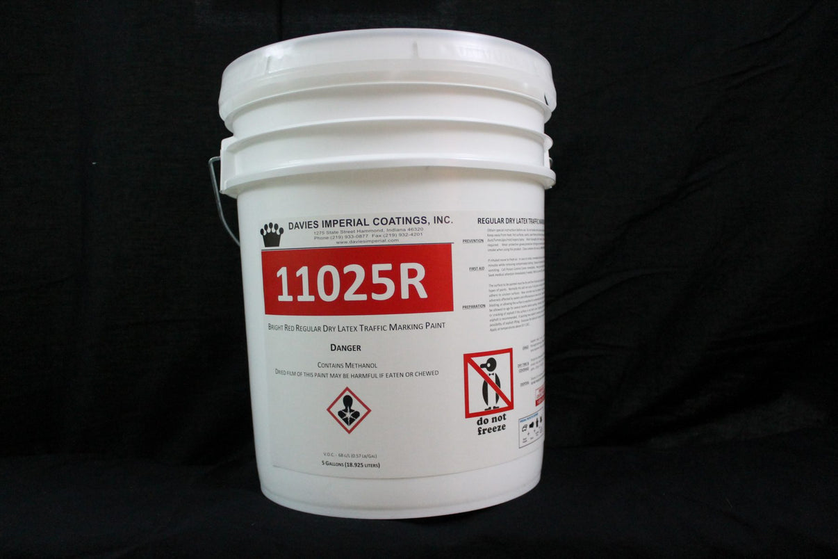 Davies Imperial red traffic paint Asphalt Sealcoating Supply